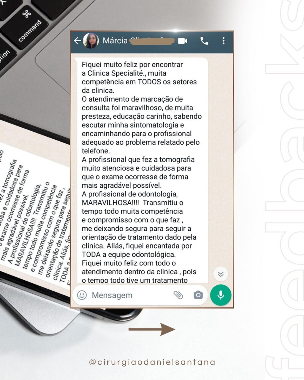 Instagram post from cirurgiaodanielsantana. This post is in position 1.